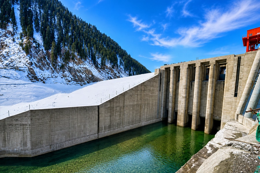 Suki Kinari hydropower dam - cement supply by Ammad Trading